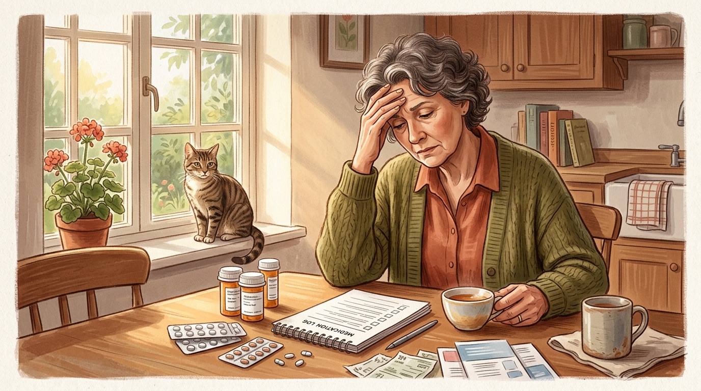 Visual guide to caregiver burnout warning signs and exhaustion symptoms