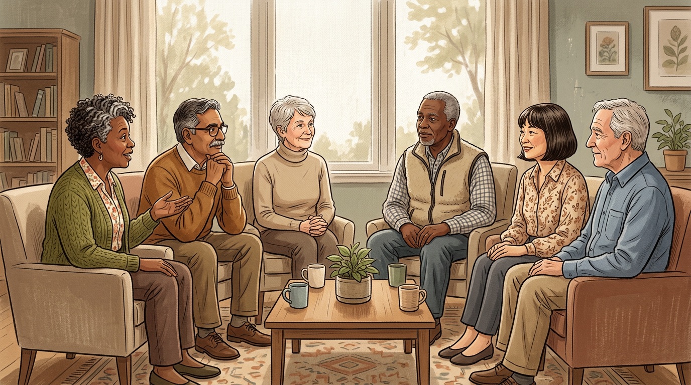 Visual guide for how to find groups that fit