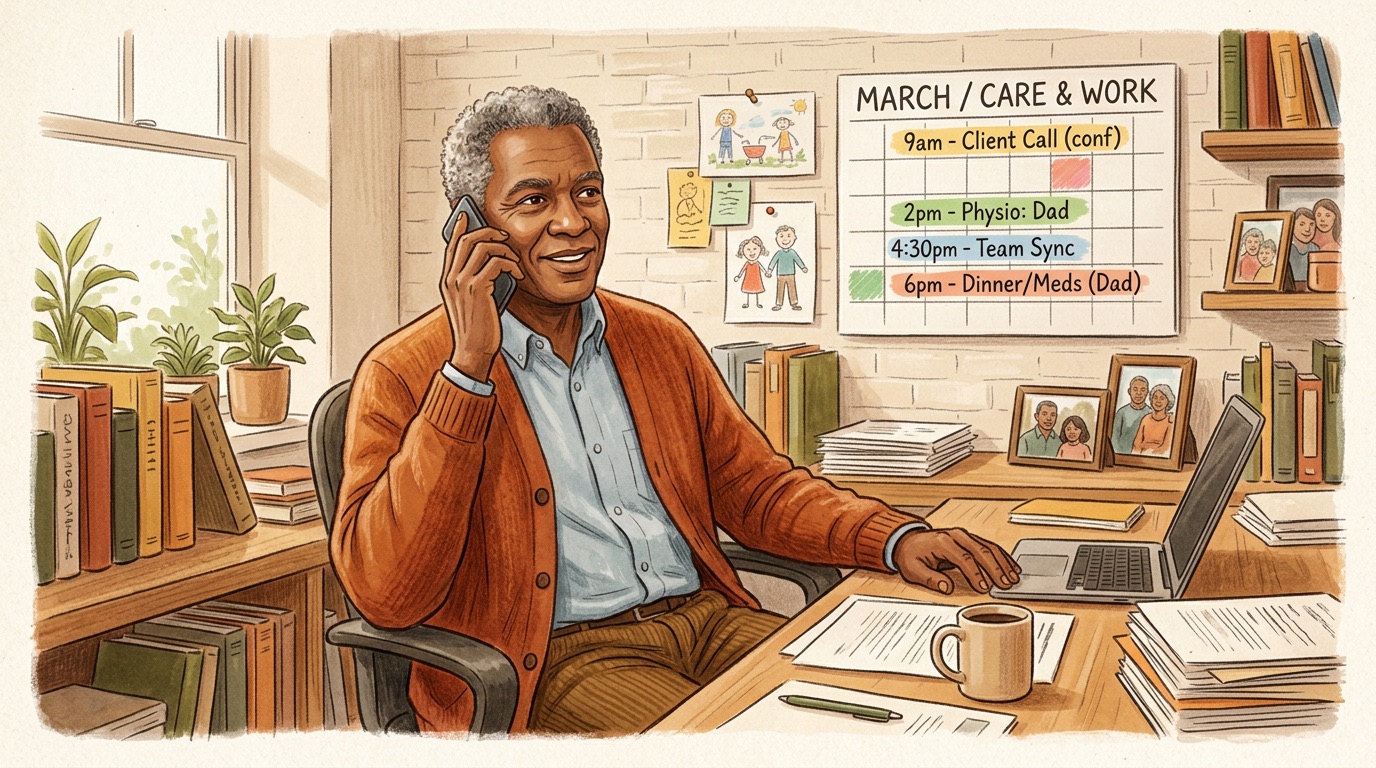 Visual guide for the real costs of caregiving