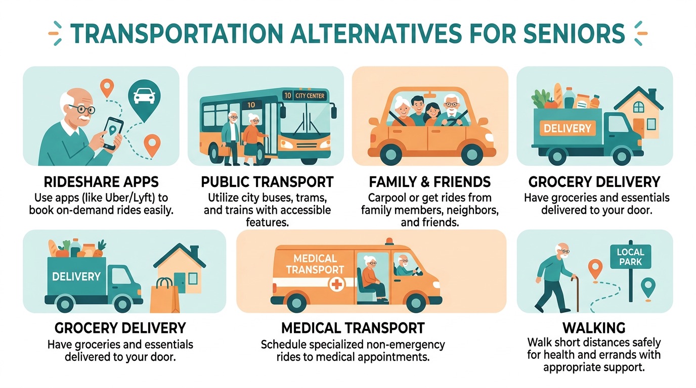 Guide to transportation alternatives for seniors
