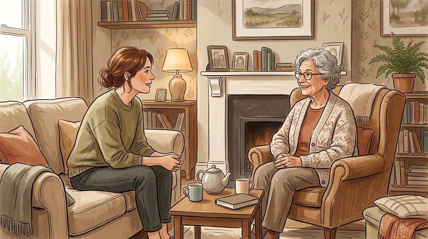 Setting boundaries conversation with aging parent