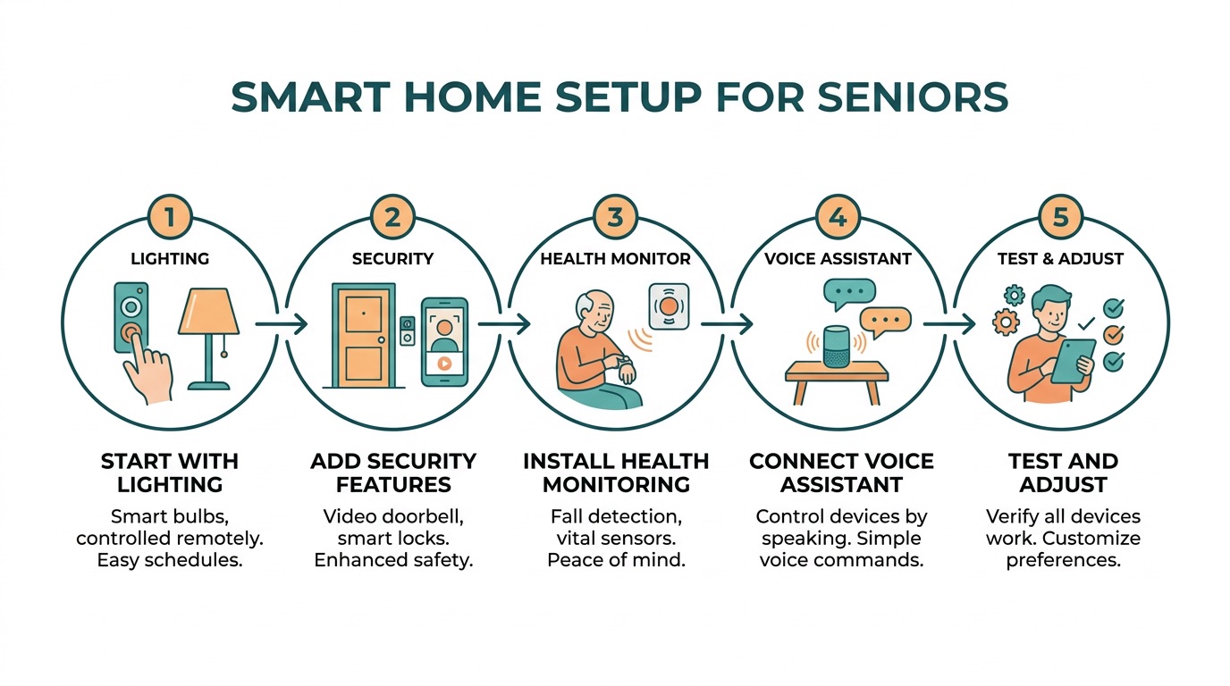 Visual guide for comfort and convenience: daily life made easier