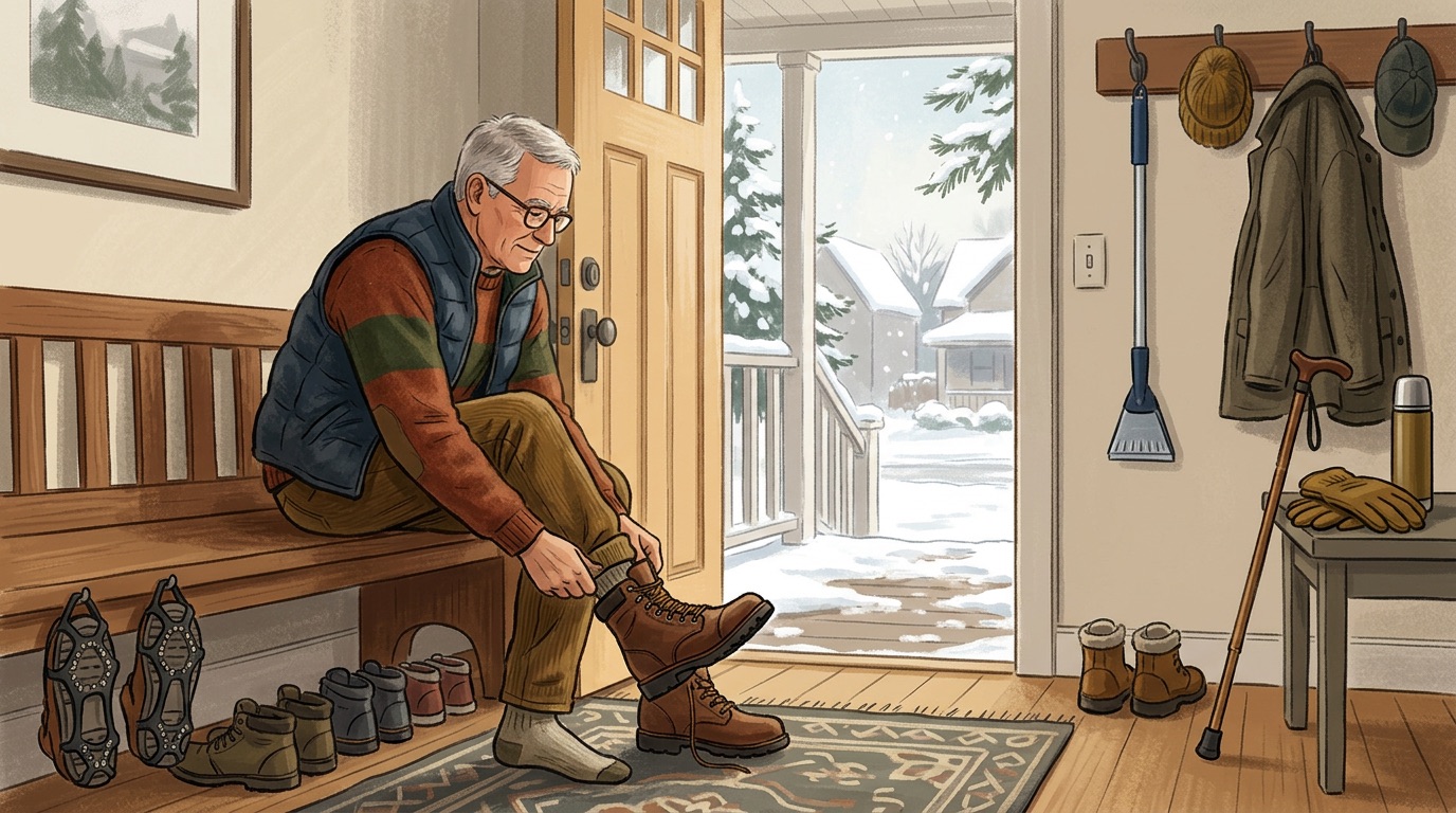 Winter fall prevention preparation essentials